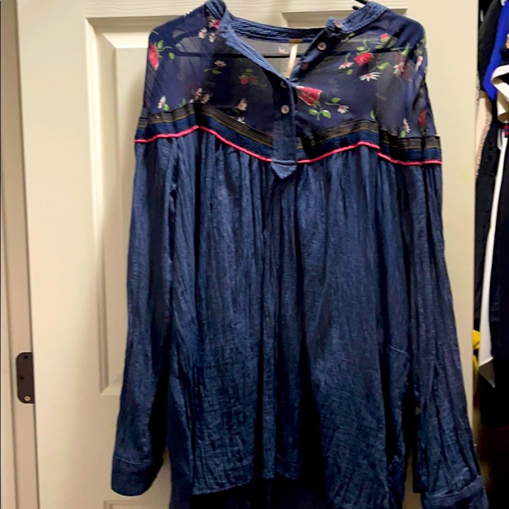 Free People Peasant blouse